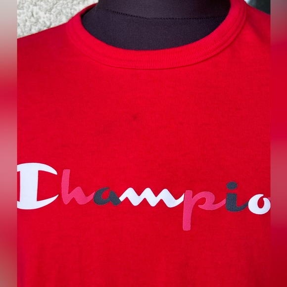 Champion Men's T-shirt, Cotton Midweight Men's Crewneck Tee. - Picture 4 of 7